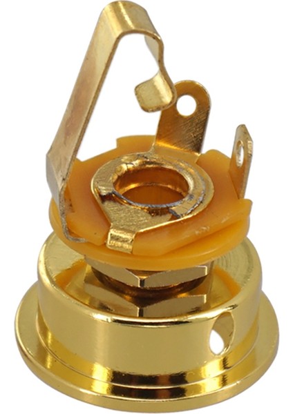 6.35MM 1/4inch Gitar Jack Fiş Soket Çıkış Plakası Telecaster Tl Gitar Parçaları Aksesuarları, A (Yurt Dışından) fırsatları