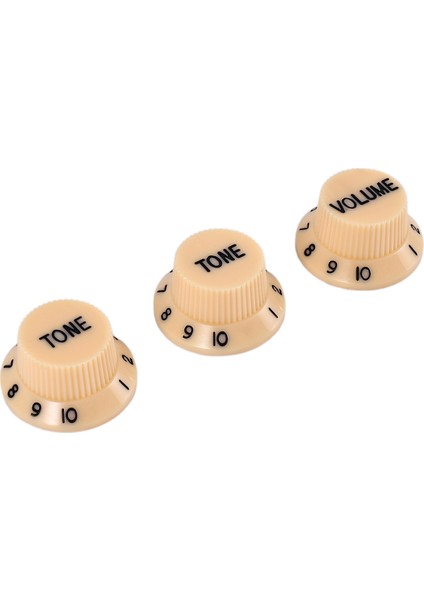 Yeni Krem ​​koyu Mavi Yazı Tipi 1 Cilt ve 2 Ton Gitar Kontrol Düğmeleri Fender Strat Için (Yurt Dışından) fiyatları