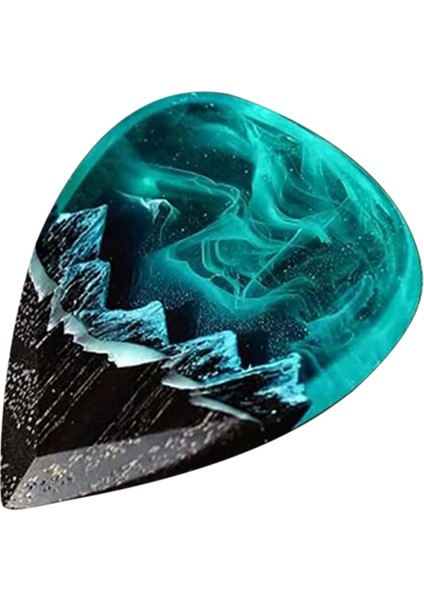 Gitar Touch Aydınlık Seçme Epoksi Reçine Gitar Seçme Kuzey Işıkları Kolye Bas Gitar Sick (Yurt Dışından) fiyatları