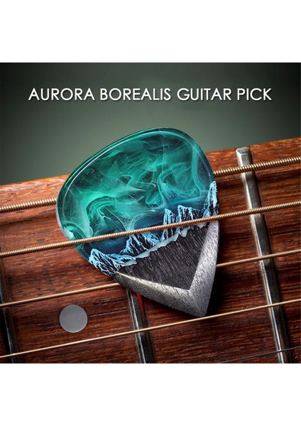 Gitar Touch Aydınlık Seçme Epoksi Reçine Gitar Seçme Kuzey Işıkları Kolye Bas Gitar Sick (Yurt Dışından) indirimleri