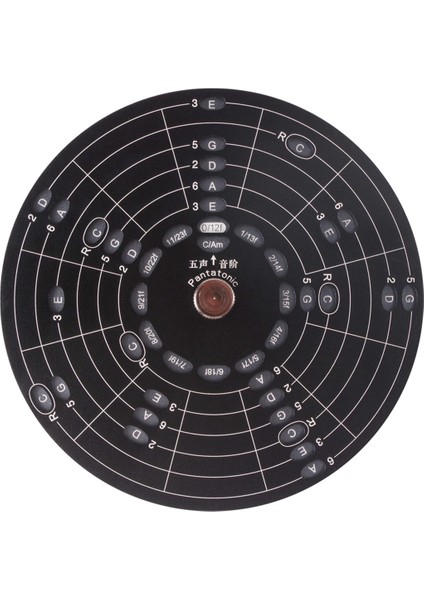 Gitar Akor Tekerlek Ölçeği Kadran Ahşap Melodi Aracı Müzik Aletleri ve Aksesuarları Müzisyenler Için Akor Tekerleği (Yurt Dışından) modelleri