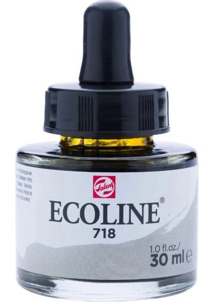 Ecoline Sıvı Suluboya 30 Ml. 718 Warm Grey
