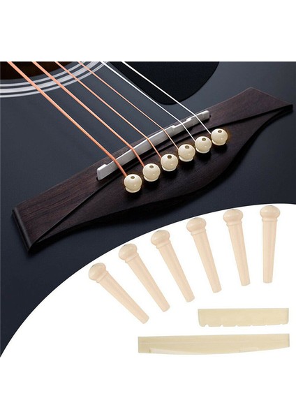 72PCS Gitar Aracı Kiti Onarım Bakım Araçları String Action Cetvel Gitar Köprüsü Pimleri Dizeler Taşıma Çantası ile Seçimler (Yurt Dışından) indirimleri