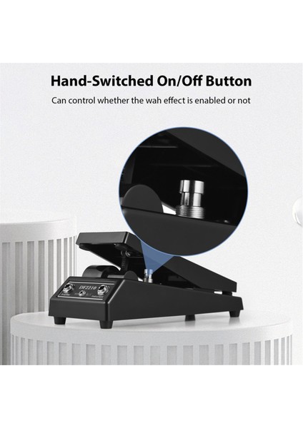 Profesyonel Gitar Pedalı - Wah &amp; Volume Effects, 6.35MM Jacks, Kayma Önleyici Tasarım Elektro Gitar Parçaları (Yurt Dışından) fiyatları