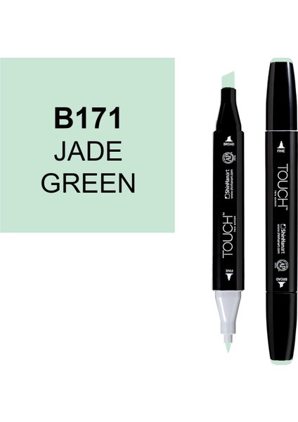 Touch Twin Marker Çizim Kalemi B171 Jade Green