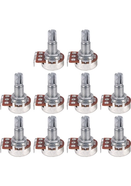 Gitar Küçük Boyutlu Tencereler B250K Gitar Bas Parçaları Için Potansiyometreler (10 Paket) (Yurt Dışından) modelleri