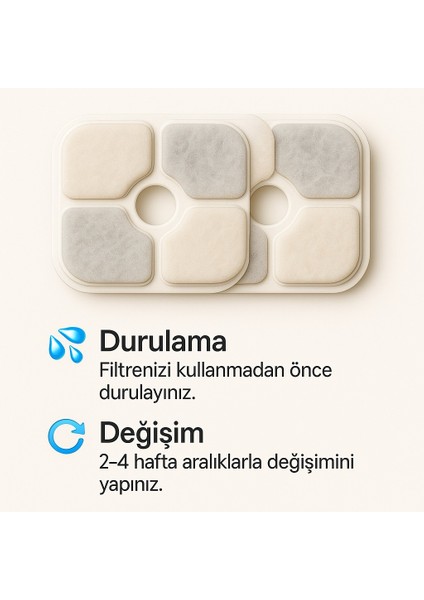 Pixi Smart Fountain ve Pixi Fountain ile Uyumlu Catit 43722 Pixi Yedek Filtre 3'lü fırsatları