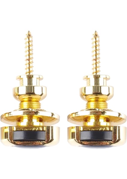 2pcs Gitar Kayış Kilitleri Düğmesi Kilitler Güvenlik Tutucu Anti-Kiriş Metal Kayış Düğmesi Tutucu Elektro Gitar Bas, C (Yurt Dışından) fiyatları