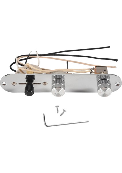 Ön Kablolu Gitar Kontrol Plakası Düzeneği, Yüklü 3 Yollu Bıçak Anahtarı Push Çekme Potansiyometresi Mükemmel Cts Potu Hız Düğmeleri (Yurt Dışından) fiyatları