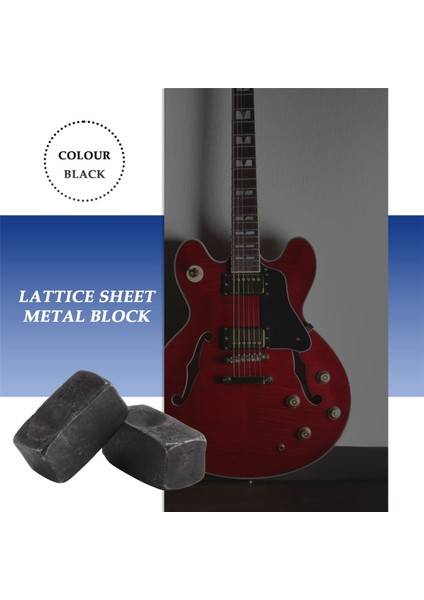 6 Adet Gitar Tremolo Köprü Eyer Kelepçe Basınç Kilidi Ipi, Elektro Gitar Parçaları Için Metal Blok Ekleme (Yurt Dışından) indirimleri