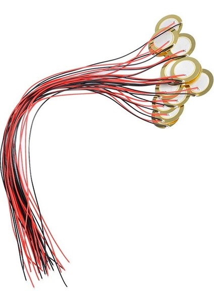 Akustik Gitar Için 15 Adet 27MM Piezo Diskler (Yurt Dışından)