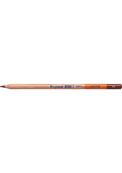 Bruynzeel Design Colour Pencils Kuru Boya Kalemi 45 Havana Brown