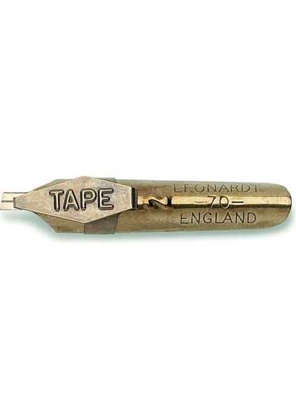 Leonardt Tape Yan Kesik Yazı Ucu 2 Mm.