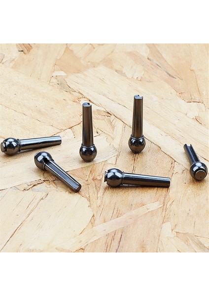 6pcs Gitar Köprüsü Pimleri Eyer Somun Dizeleri Halk Akustik Gitar Için Tırnak Bakışları (Yurt Dışından)