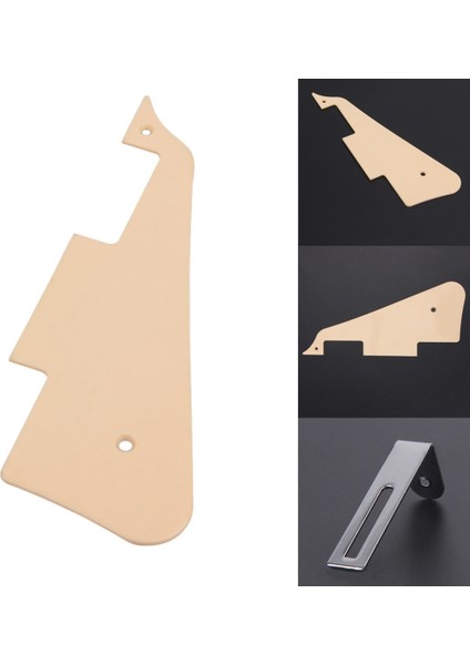 Gitar Pickguard Krem Tek Kat Koruma Plakası Pickguard Les Paul Lp Gitar Parçaları Için (Yurt Dışından) fiyatları