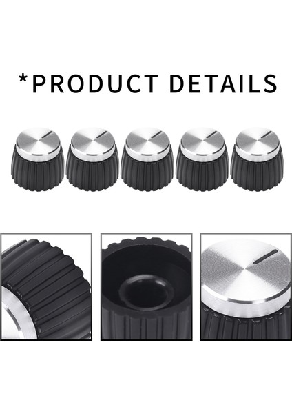 20PCS Gitar Amplifikatör Amplifikatörü, Fit Düğmeleri Alüminyum Kapak Üstü, Marshall Amplifikatörleri Için 6mm Çapında Kaplara Uyuyor (Yurt Dışından) indirimleri