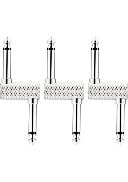 Gitar Efekti Pedallarını Bağlamak Için 3 Adet Yama Kablo Yama Kabloları (Yurt Dışından)