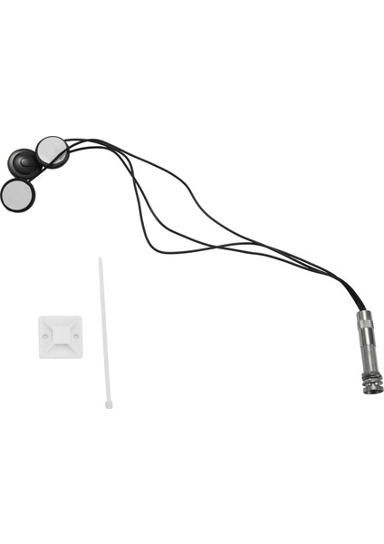 Akustik Gitar Ukulele Mandolin Için Universal Pickup Piezo 3 Dönüştürücü 6.35MM (Yurt Dışından)