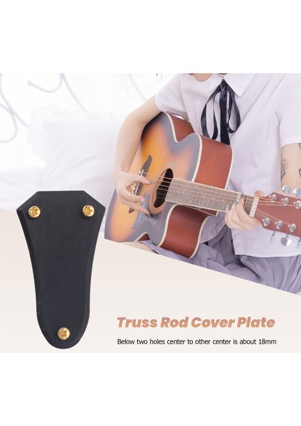 1pc Akustik Gitar Abanoz Ahşap Kafes Çubuk Kapağı Tabağı Gitar Parçaları Yeni (Yurt Dışından) modelleri