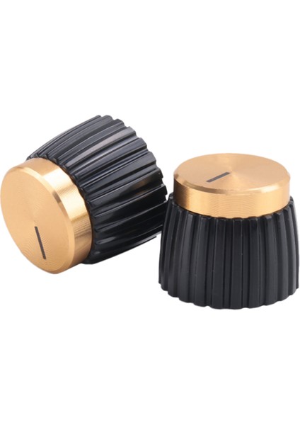 Marshall Amplifikatörü Için 10X Gitar Amplifikatör Düğmeleri Push-On Siyah+Altın Kapağı (Yurt Dışından) modelleri