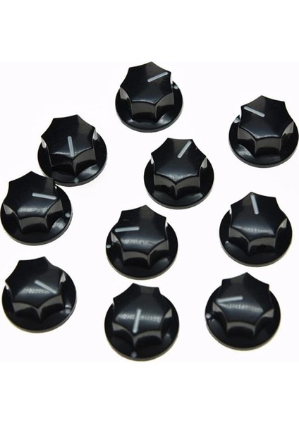 10 Adet Gitar Düğmeleri Amplifikatör Amp Düğmesi Bas Tonu Guitarra Pirinç Için Hacim Düğmeleri (Yurt Dışından)