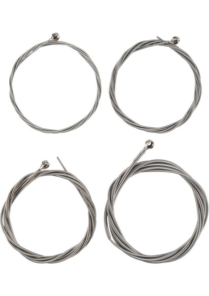 4 Dize Bas Gitar Için 4 Çelik Tel Seti (Yurt Dışından)