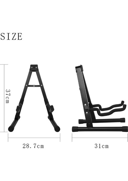 Akustik Elektrikli Ahşap Gitar Bas Dikey Zemin Standı Için Katlanabilir A-Çerçeve Gitar Standı Kalınlaşmış Katlanır Metal Raf (Yurt Dışından) fiyatları