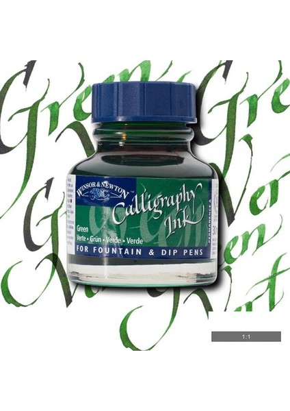 Kaligrafi Mürekkebi 30 Ml. 289 Green