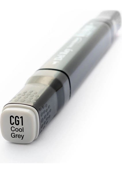 Çift Uçlu Çizim Marker Kalemi Cg1 Cool Gray 1