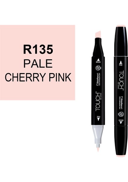 Touch Twin Marker Çizim Kalemi R135 Pale Cherry Supertrendk