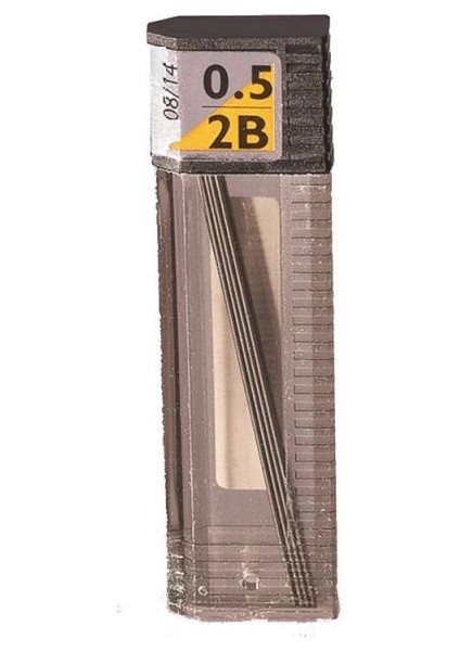 Klasik Kurşun Kalem Ucu 0.5 mm 2b 12'li Tüp