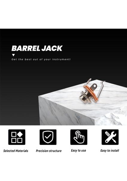 Gitar Parçaları ve Aksesuarları Switchcraft 1/4 6.35MM 2 Iletkenli Mono Şasi Gitar Jakı Giriş Çıkışı (Yurt Dışından) fiyatları