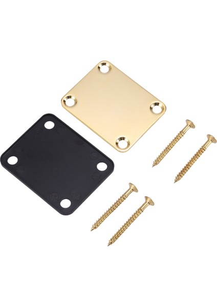 Fender Strat Elektro Gitar Için 4 Vidalı Yedek Parça ile Altın Boyun Plakası (Yurt Dışından) fiyatları