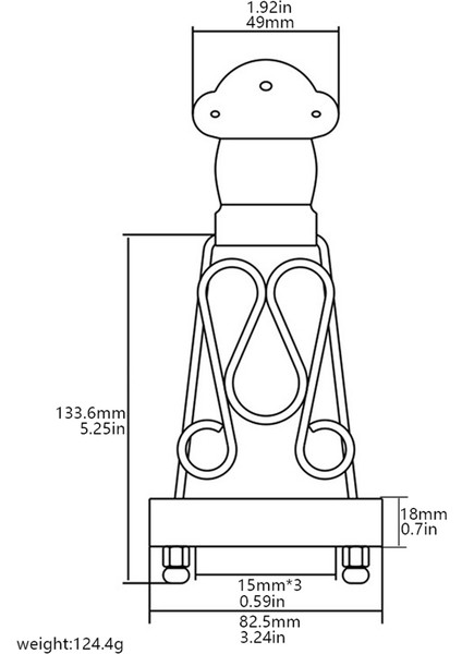 4 Dize Trapez Kuyruk Parçası Gitar Köprüsü Jazz Archtop ile Uyumlu Vidalı Elektro Gitar (Yurt Dışından) fırsatları
