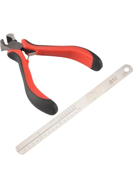 1set Gitar Perdesi Çektirme, Gitar Parçaları Için Klavye Çelik Plaka Kiti Zemin Flus Pensesi Kesici (Yurt Dışından) fiyatları