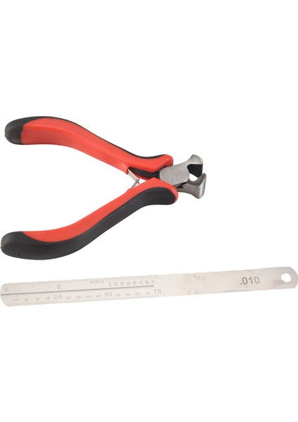 1set Gitar Perdesi Çektirme, Gitar Parçaları Için Klavye Çelik Plaka Kiti Zemin Flus Pensesi Kesici (Yurt Dışından) modelleri