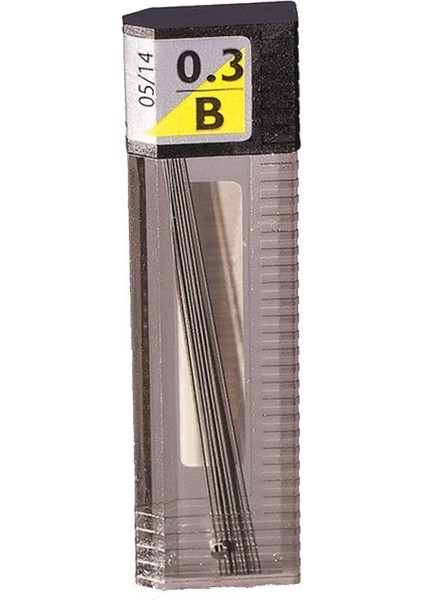Klasik Kurşun Kalem Ucu 0.3 mm B 12'li Tüp