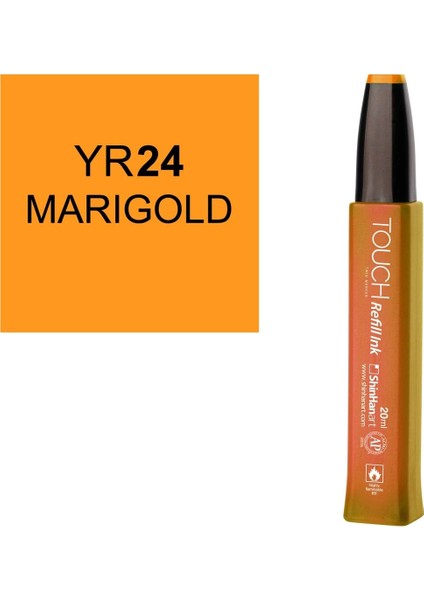 Touch Twin Marker Refill Alcohol Ink Alkol Bazlı Mürekkep 20 Ml. YR24 Marıgold