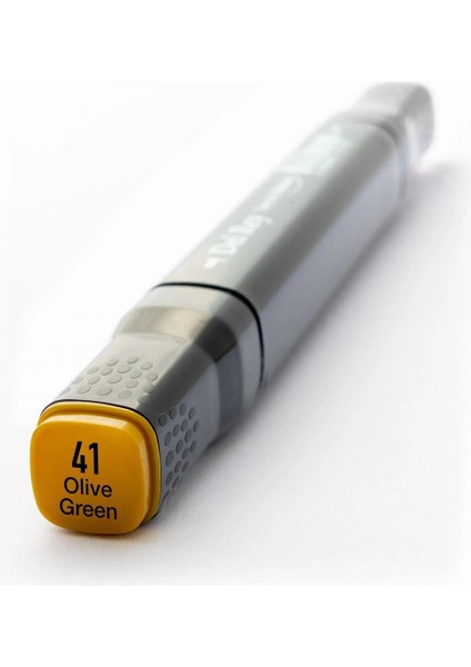 Çift Uçlu Çizim Marker Kalemi 41 Olive Green