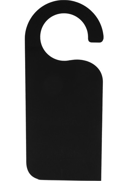 6 Adet Ahşap Kapı Işareti Askısı Mini Çift Taraflı Ahşap Tahtalı Kara Tahta Mesaj Notları Not Notu Tahta Kapı Düğmesi Askı Işareti, Siyah (Yurt Dışından) modelleri