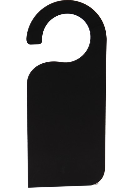 6 Adet Ahşap Kapı Işareti Askısı Mini Çift Taraflı Ahşap Tahtalı Kara Tahta Mesaj Notları Not Notu Tahta Kapı Düğmesi Askı Işareti, Siyah (Yurt Dışından) fırsatları