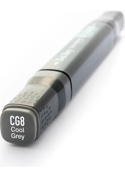 Çift Uçlu Çizim Marker Kalemi Cg8 Cool Gray 8