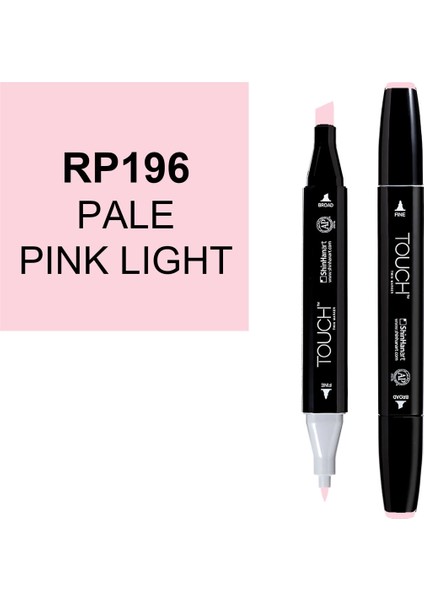 Touch Twin Marker Çizim Kalemi RP196 Pale Supertrendk Light