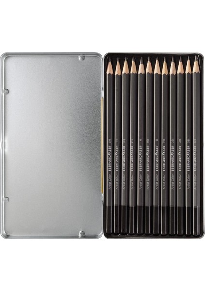 Artist Color Dereceli Kalem Karakalem Eskiz Çizim Seti 12'li