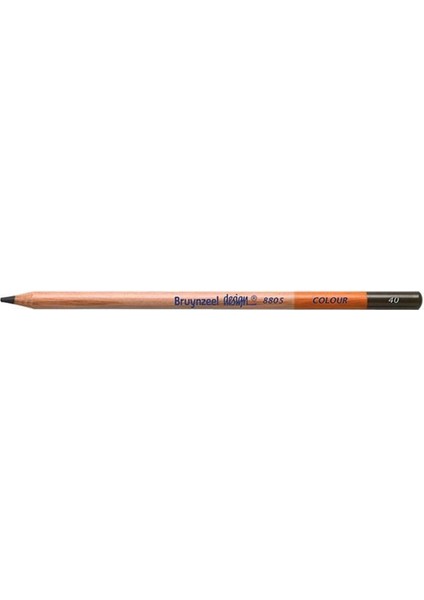 Bruynzeel Design Colour Pencils Kuru Boya Kalemi 40 Umber