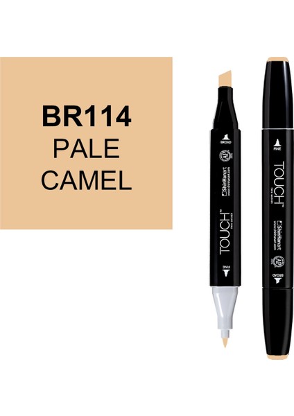 Touch Twin Marker Çizim Kalemi BR114 Pale Camel