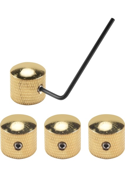 4pcs Metal Hacim Tonu Kubbesi Tonu Çamurluk Strat Telecaster Gibson Les Paul Elec Gitar Veya Bas (Yurt Dışından) modelleri