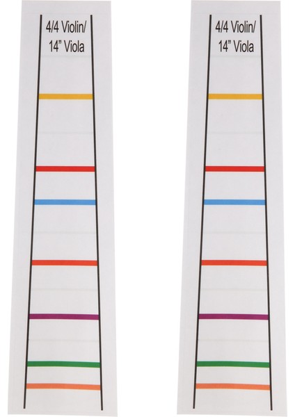 4/4 Keman Kıvrığı Çıkartma Klavye Işaretçisi Keman Not Grafik Bantını Öğrenin 2 Pcs (Yurt Dışından) fiyatları