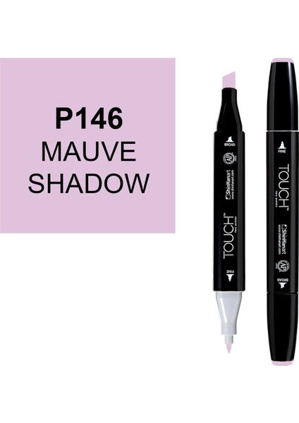 Touch Twin Marker Çizim Kalemi P146 Mauve Shadow