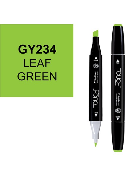 Touch Twin Marker Çizim Kalemi GY234 Leaf Green